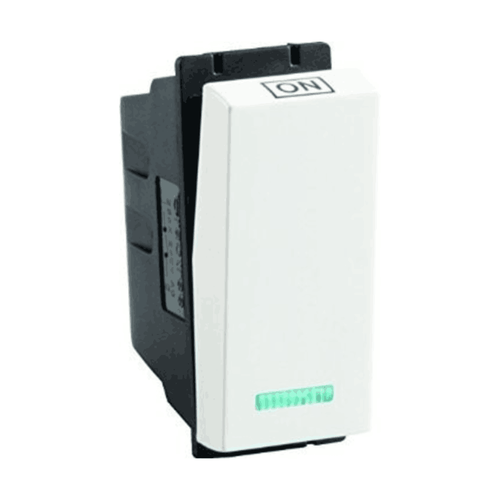 Havells Crabtree Murano 10 Ax One Way with Indicator Switch ACMSXIW101