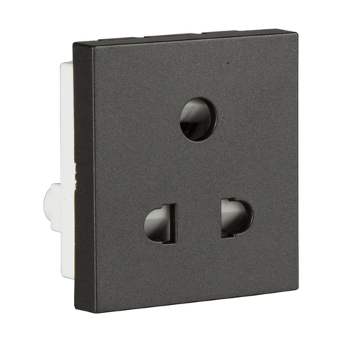 Havells Crabtree Athena 6A 3 Pin Shuttered Socket ACAKPXG063