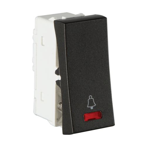 Havells Crabtree Athena 6A Bell Push with Indicator ACASBIG061