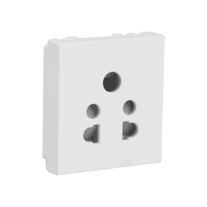 Havells Modular Oro 6A 5 Pin Shuttered Socket AHOKPXW065