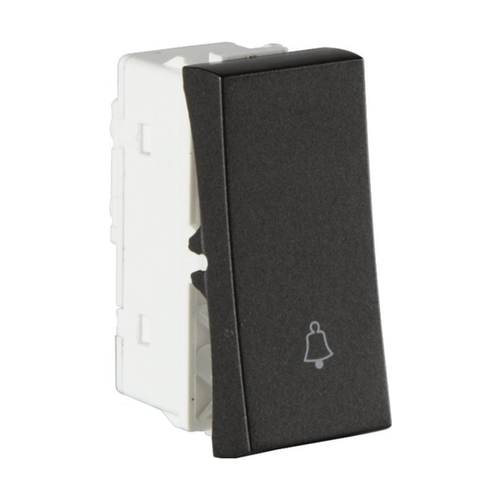 Havells Crabtree Athena 10A 1 Way Bell Push Switch ACASBXG101