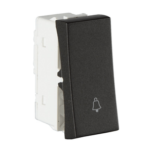 Havells Crabtree Athena 10A 1 Way Bell Push Switch ACASBXG101
