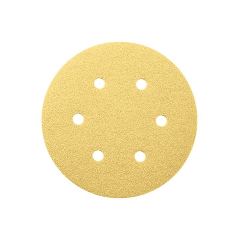 Bosch Flexible Abrasives Velcro Sanding Disc for Random Orbital Sanders (150mm Dia. X 6 Holes)