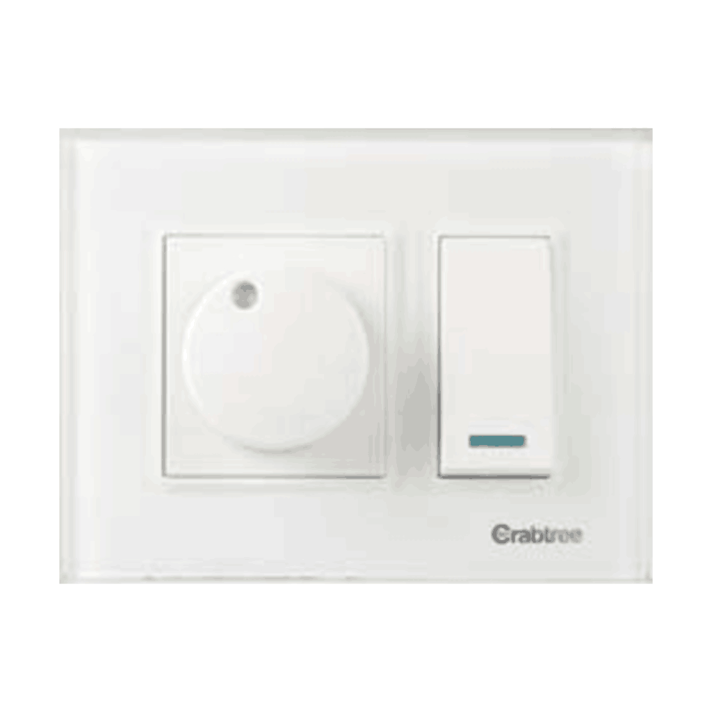 Havells Crabtree Murano Modular Plates – Arctic White
