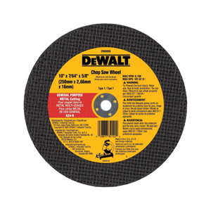 Dewalt Chopsaw Wheels