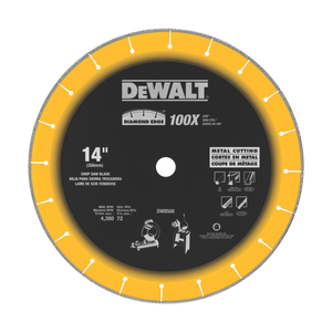 Dewalt Diamond Edge Chopsaw Wheels - DW8500