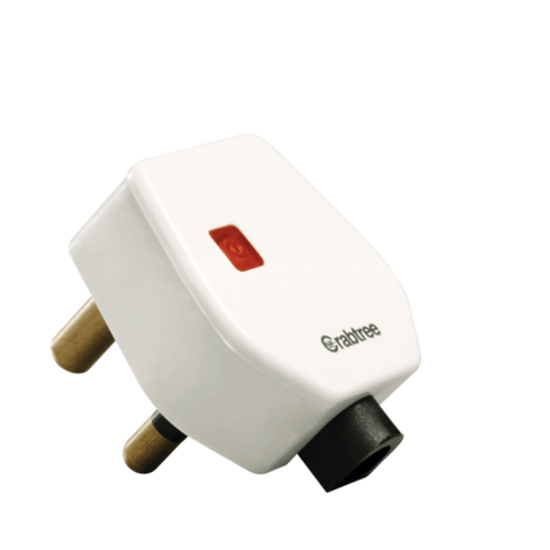 Havells Crabtree Thames 6 A 3 Pin Plug with Indicator ACTGWIW063