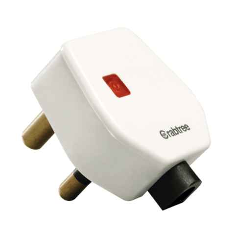 Havells Crabtree Thames 25 A 3 Pin Plug with Indicator ACTGWIW253