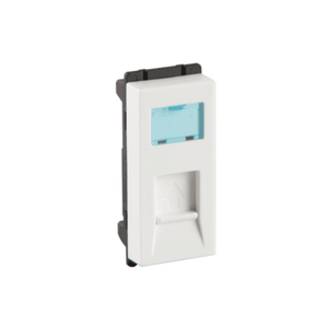 Havells Crabtree Murano RJ 11 Tel Jack with Shutter ACMKRWW111