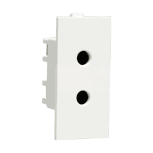 Havells Crabtree Athena 6A 2 Pin Shuttered Socket ACAKSXW062