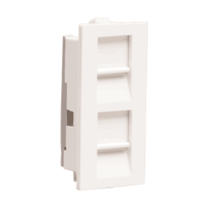 Havells Crabtree Athena RJ 11 2 Gang Tel Socket ACAKRTW112
