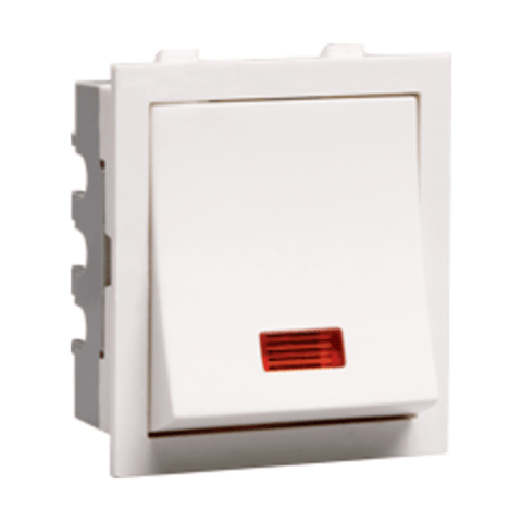 Havells Crabtree Thames 20 A DP Switch with Indicator ACTSDIW201