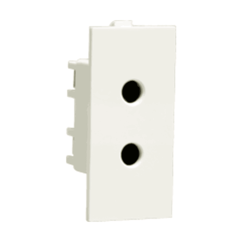 Havells Crabtree Thames 6 A 2 Pin Shuttered Socket ACTKSXW062