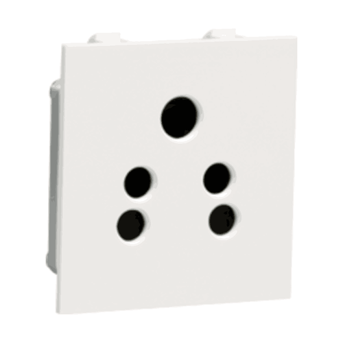Havells Crabtree Thames 6 A 5 Pin Shuttered Socket ACTKPXW065