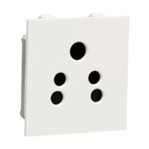 Havells Crabtree Thames 6 A 5 Pin Shuttered Socket ACTKPXW065