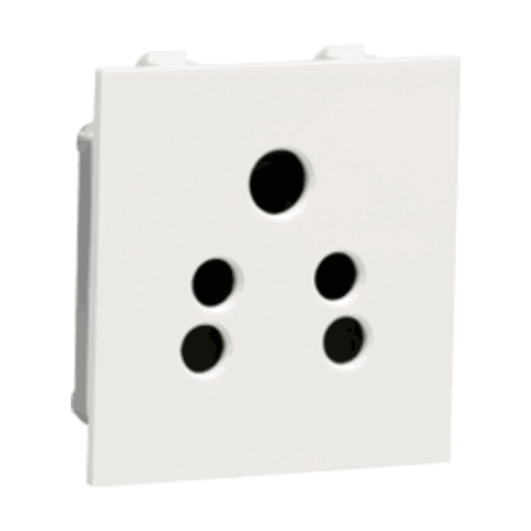 Havells Crabtree Thames 6 A 5 Pin Shuttered Socket ACTKPXW065