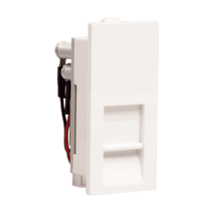 Havells Crabtree Thames RJ 11 Socket 1 Gang with Shutter ACTKRWW111