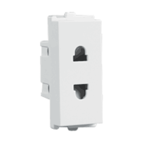 Havells Crabtree Verona 6A 2 Pin Shuttered Socket ACVKSWW062