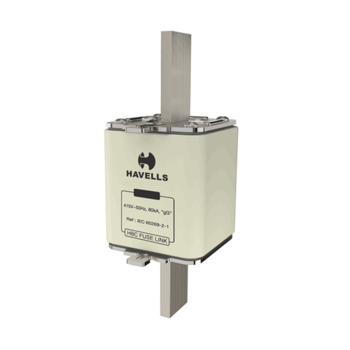Havells Hibreak HBC Fuse Link (DIN Type) IS Size (03) 500A – 630A 415V 80kA
