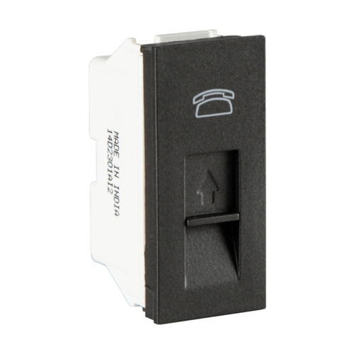 Havells Crabtree Athena Tel Socket 1M ACAKHWG000
