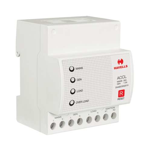 Havells Premium SPN ACCL (Automatic Source Changeover with Current Limiter) w/o GENStart/Stop