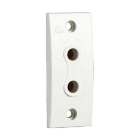 Havells Reo 6A 2 Pin Socket W/O Shutter - AHEKPOW062