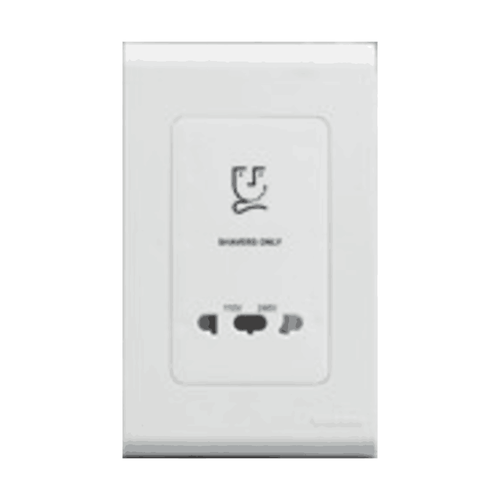 Havells Crabtree Verona Shaver Socket ACVKEWW000