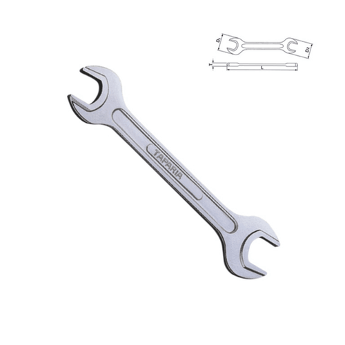 Taparia Double Ended Spanner – Ribbed