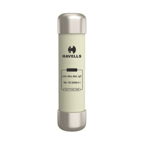 Havells Hibreak HBC Fuse Link (RH Type) 2A – 63A 415V 80kA